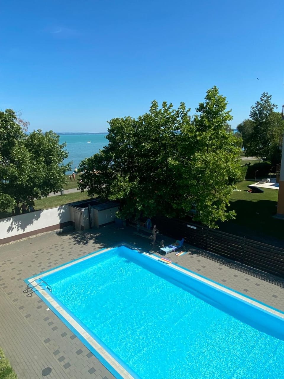 Natural landscape, Pool view, Sea view, Swimming pool