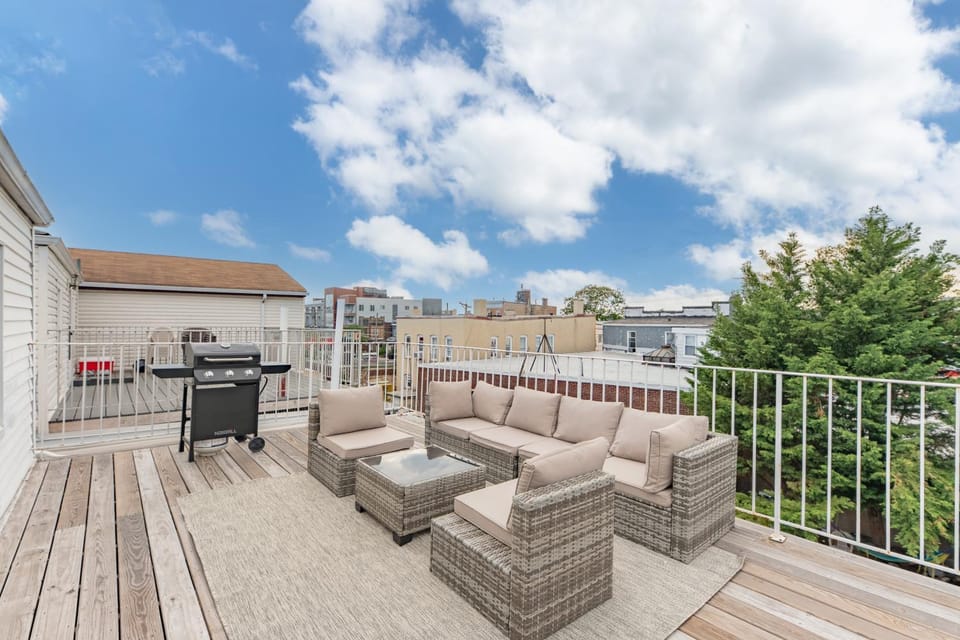 Modern Apt Free Parking 20 min to NYC up to 8 people Apartment in North Bergen