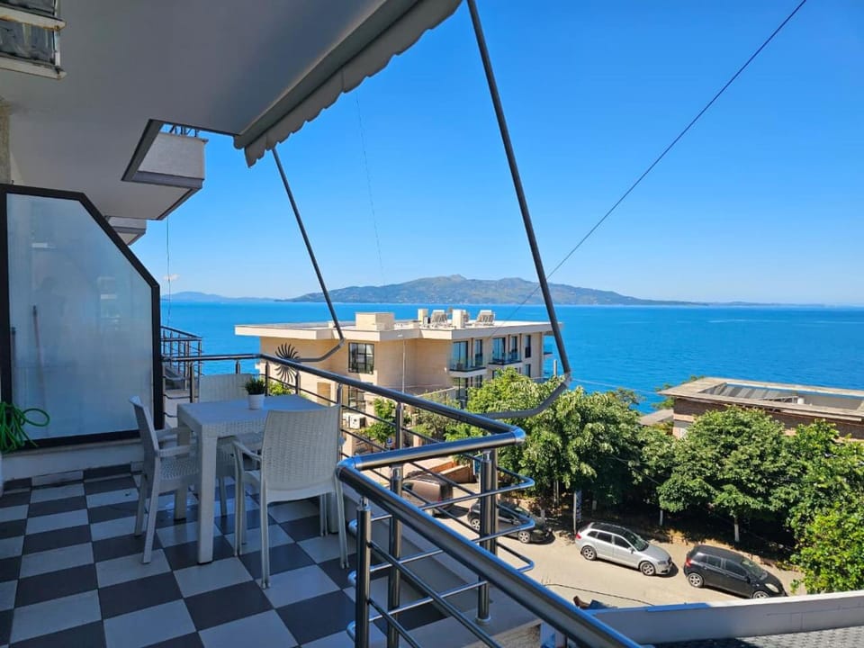 View (from property/room), Balcony/Terrace, Sea view