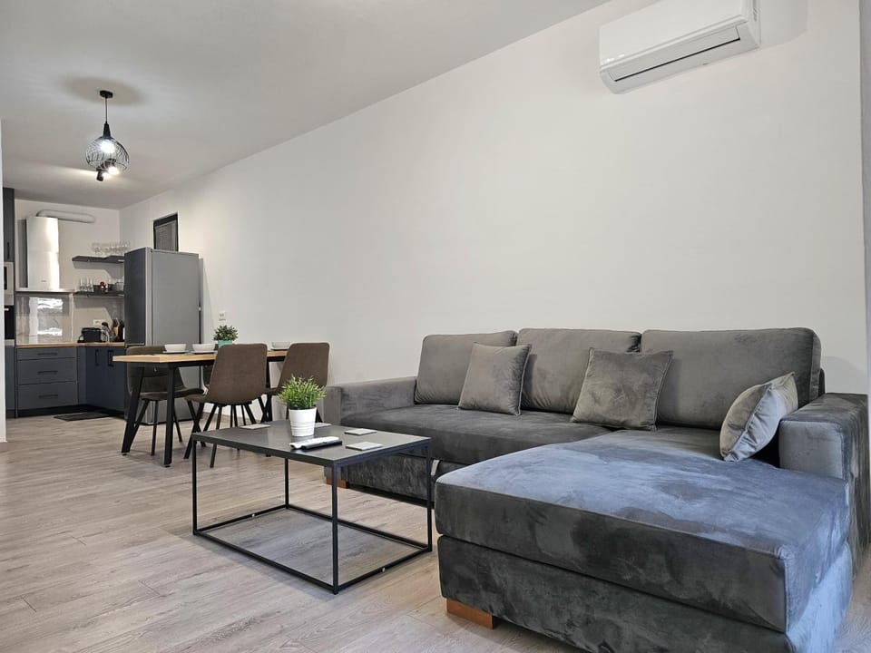 Living room, Seating area, air conditioner