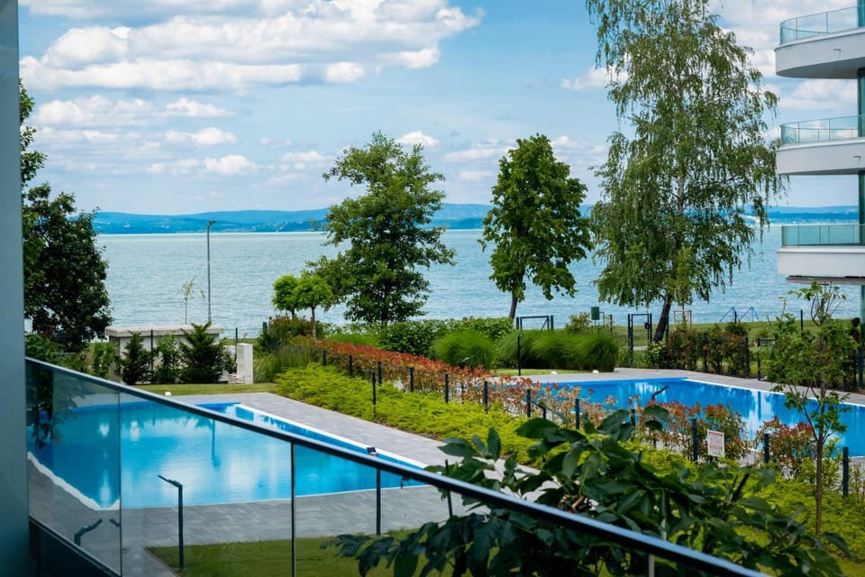 Natural landscape, Pool view, Swimming pool