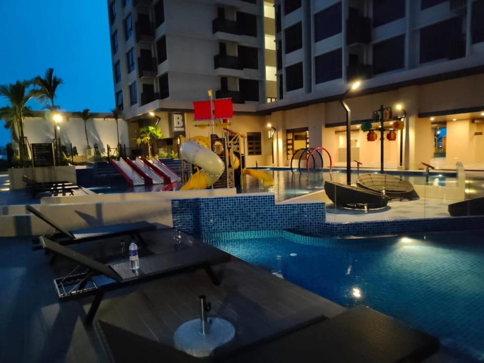 Children play ground, Pool view, Swimming pool