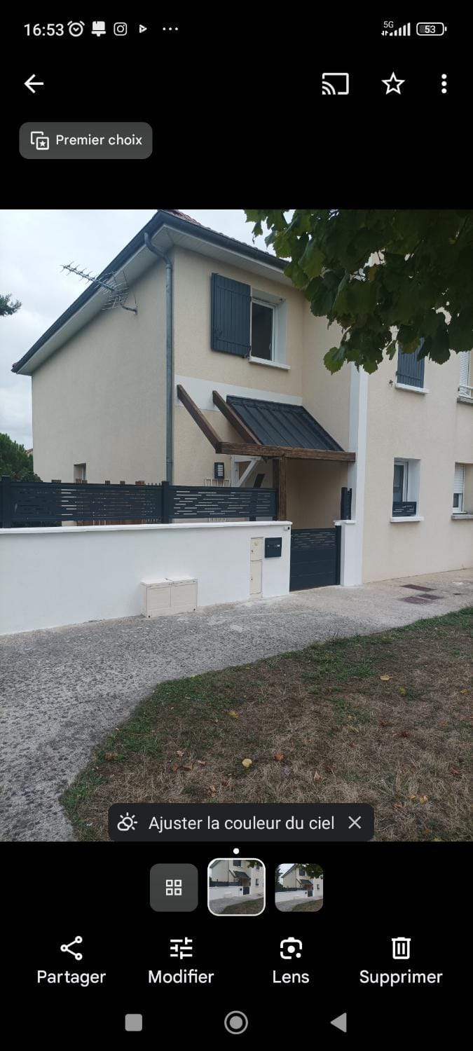Eugenie86 chbre2 Country House in Poitiers