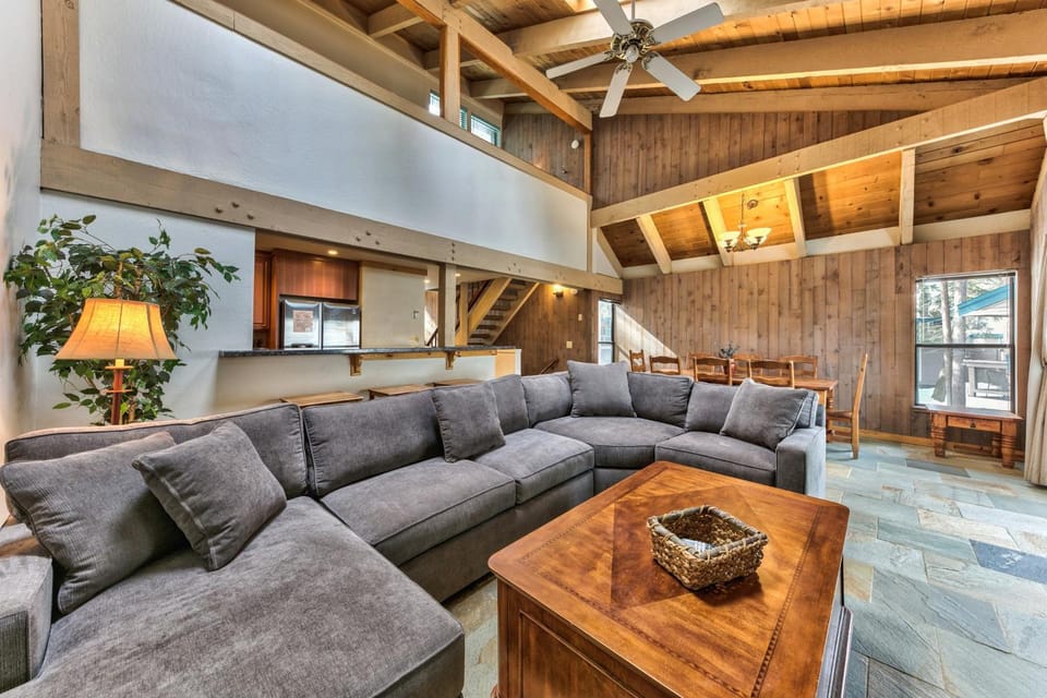 Kitchen or kitchenette, Living room, Dining area, furniture