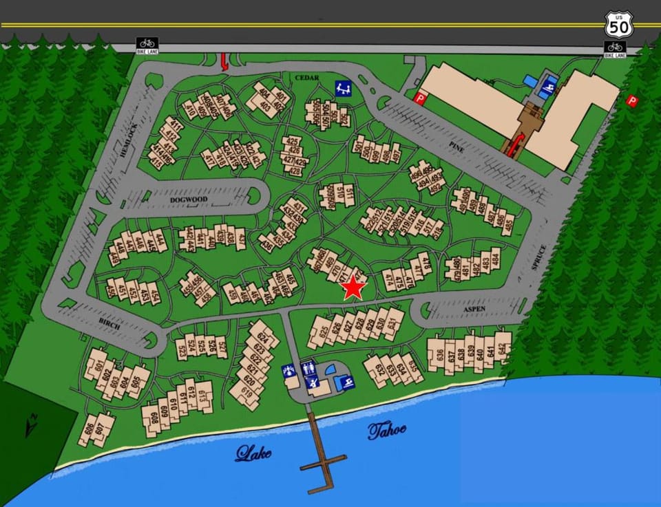 Floor plan, Lake view, Parking
