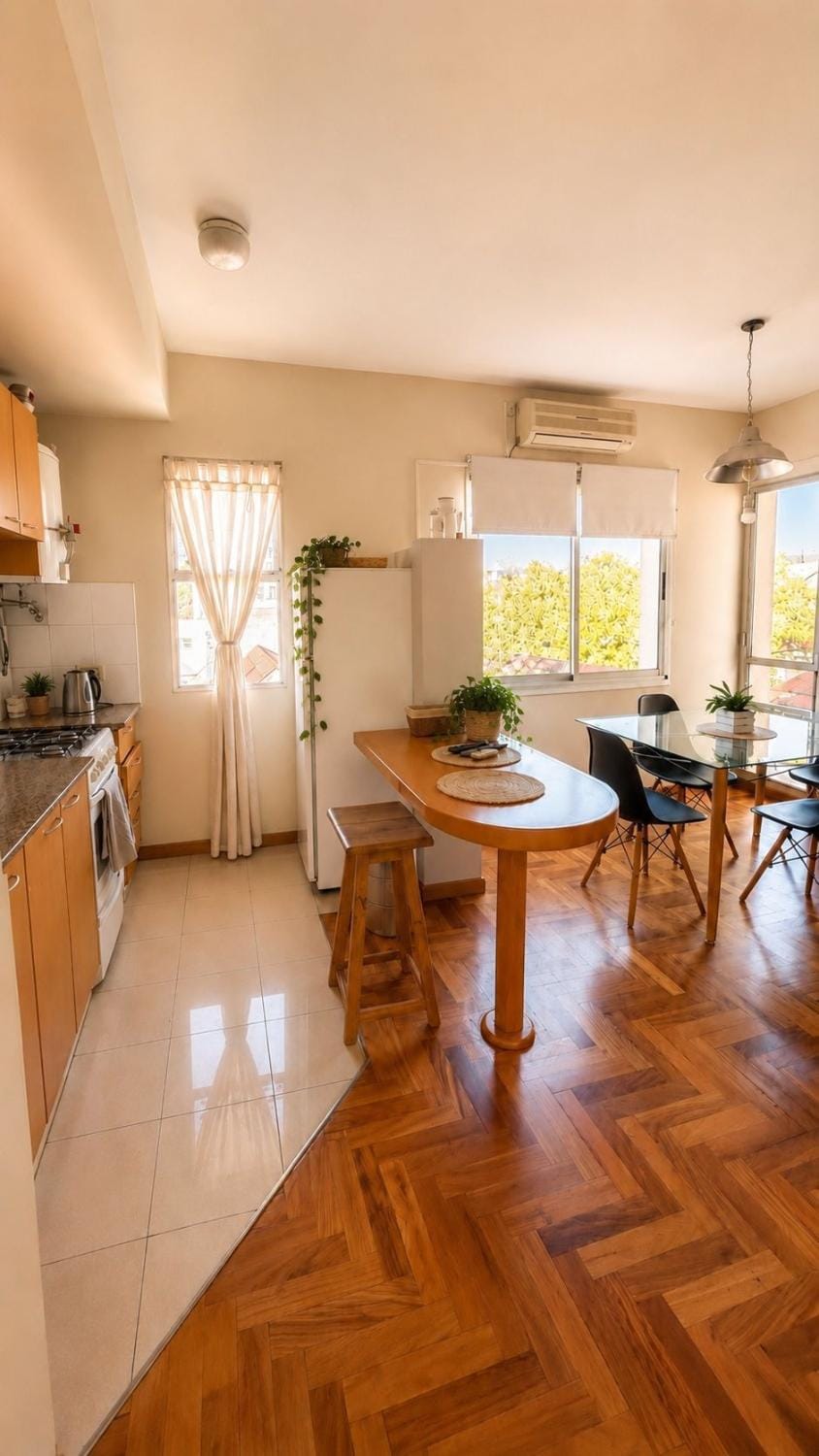 Kitchen or kitchenette, Dining area