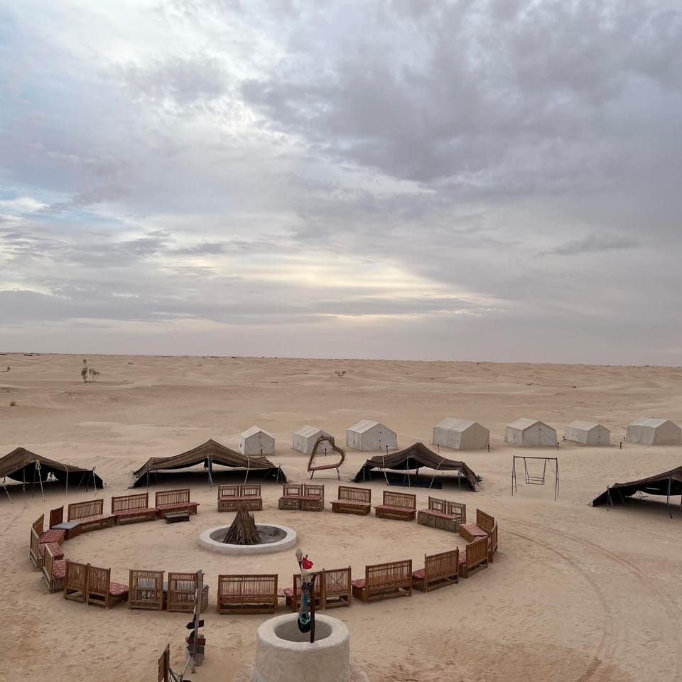 Campement wad erramal Luxury tent in Tunisia