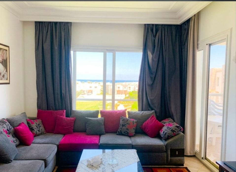 Amwaj North coast-panoramic sea view chalet Apartment in Egypt