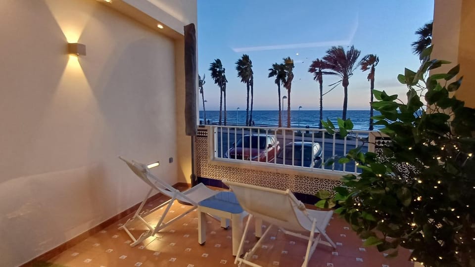 Natural landscape, View (from property/room), Balcony/Terrace, Sea view