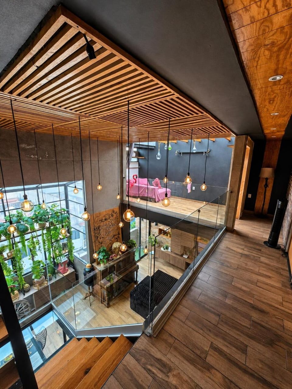 Big Loft 2 floor & private terrace Near Polanco Apartment in Mexico City