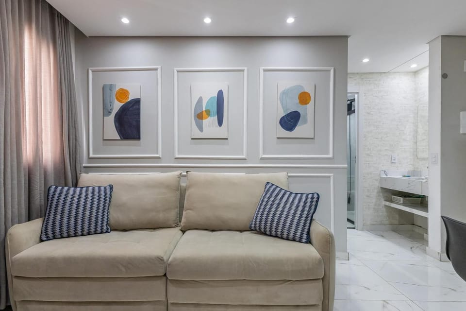 Apto para 3 pessoas com 2 quartos na Barra Funda próximo ao Allianz e Metrô by Vertical House Apartment in Sao Paulo City