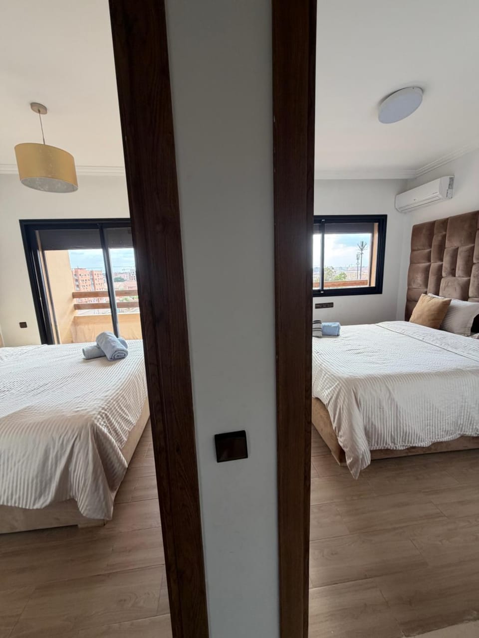 Refuge contemporain à Guéliz 2 chambres avec piscine et terrasse privée Apartment in Marrakesh