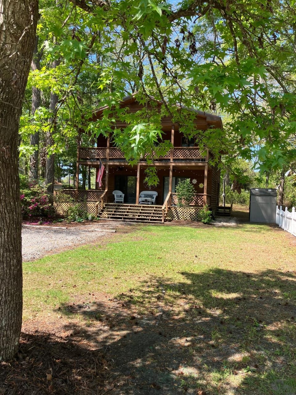 Property building, Natural landscape, Garden view