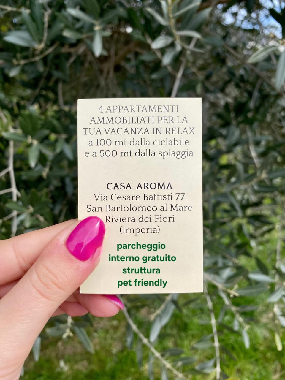 Casa Aroma Appartamento Lavanda, pet friendly Apartment in San Bartolomeo al Mare