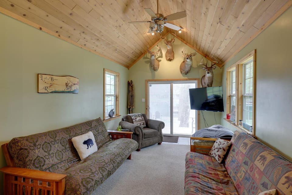 Torch River Cabin Retreat: Relax on the Water! Cabin in Michigan