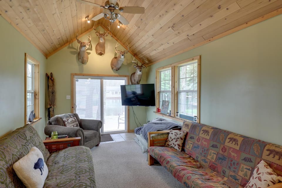 Torch River Cabin Retreat: Relax on the Water! Cabin in Michigan