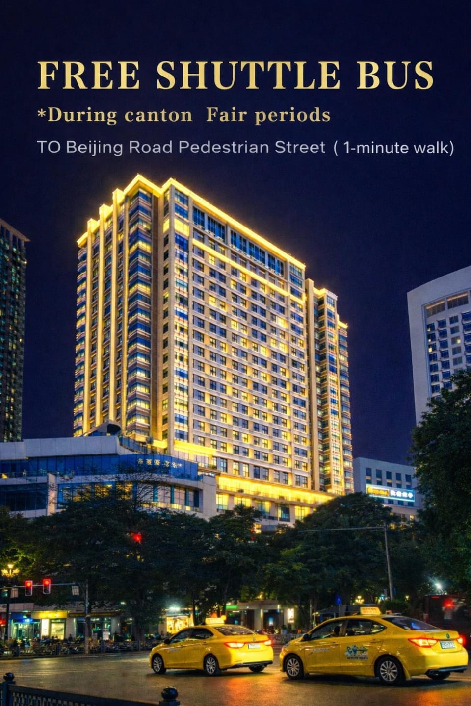 WAIFIDEN Guangzhou HaiZhu Square WanYi Apartment Hotel in Guangzhou