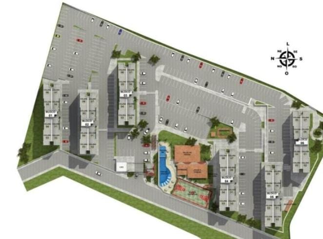 Property building, Swimming pool