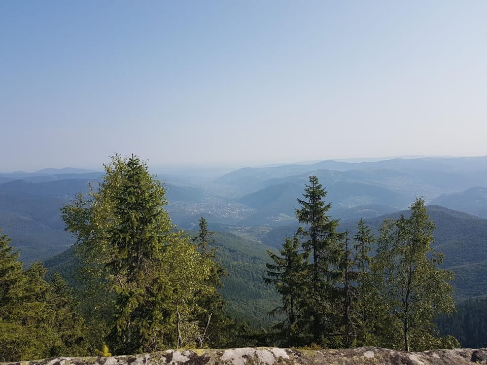 Hiking, Mountain view