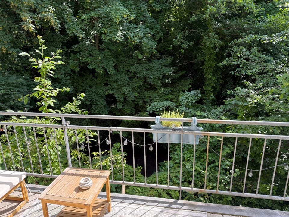 Modernes Apartment im Süden von Leipzig mit Blick ins Grüne und auf Fluss Apartment in Leipzig