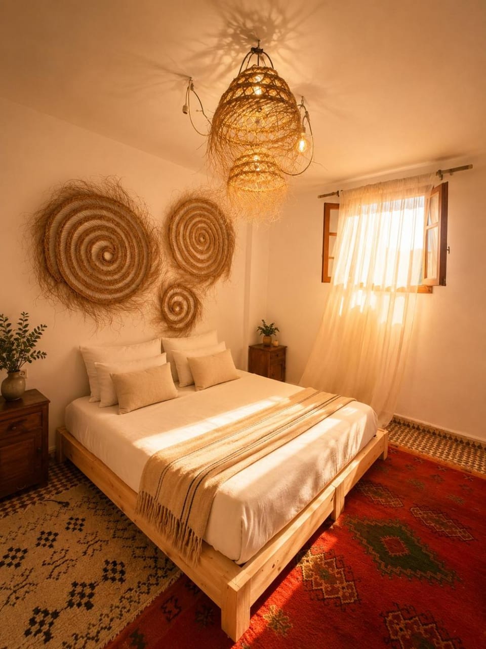 Photo of the whole room, Bedroom