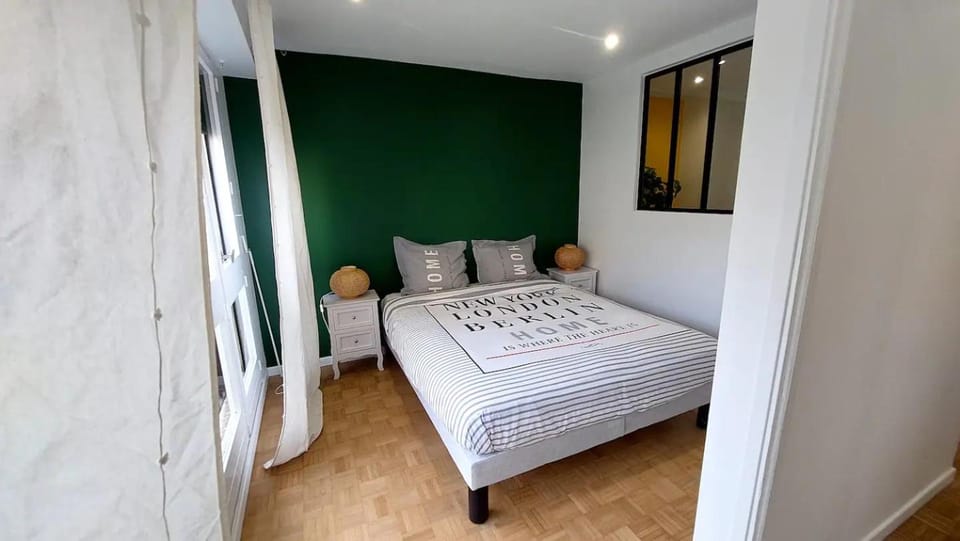 Appartement Vue Jardin, Metro 14, RER C, Proche Paris & Orly Apartment in Île-de-France