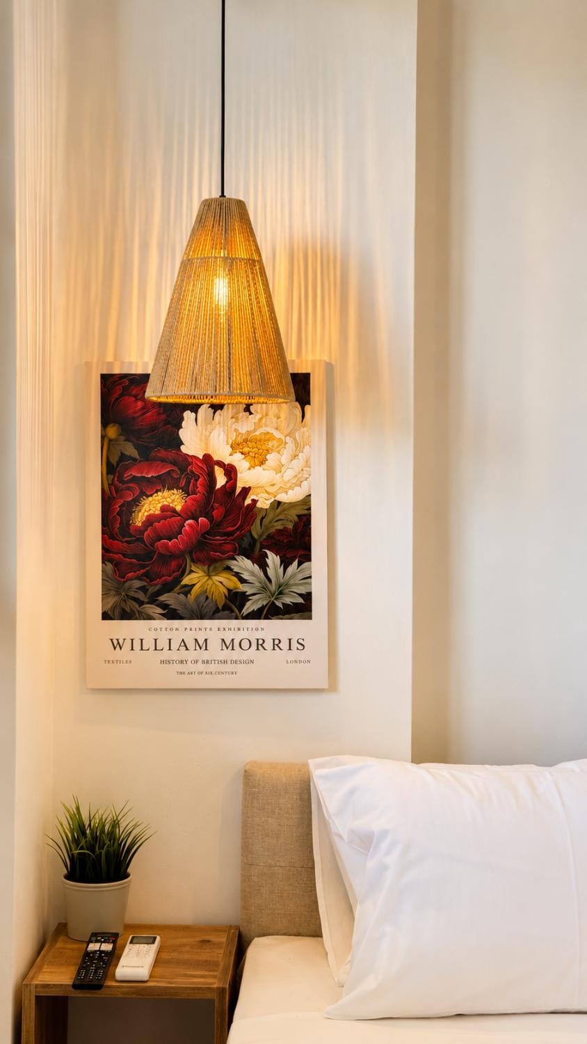 Bed, Photo of the whole room, Decorative detail, Bedroom