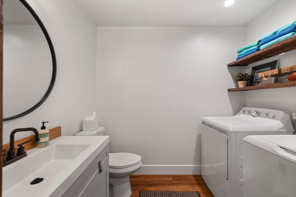 Bathroom, laundry