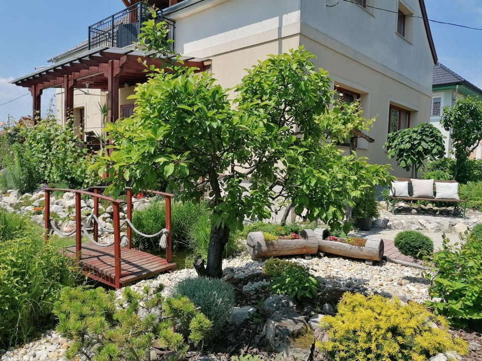 Property building, Garden