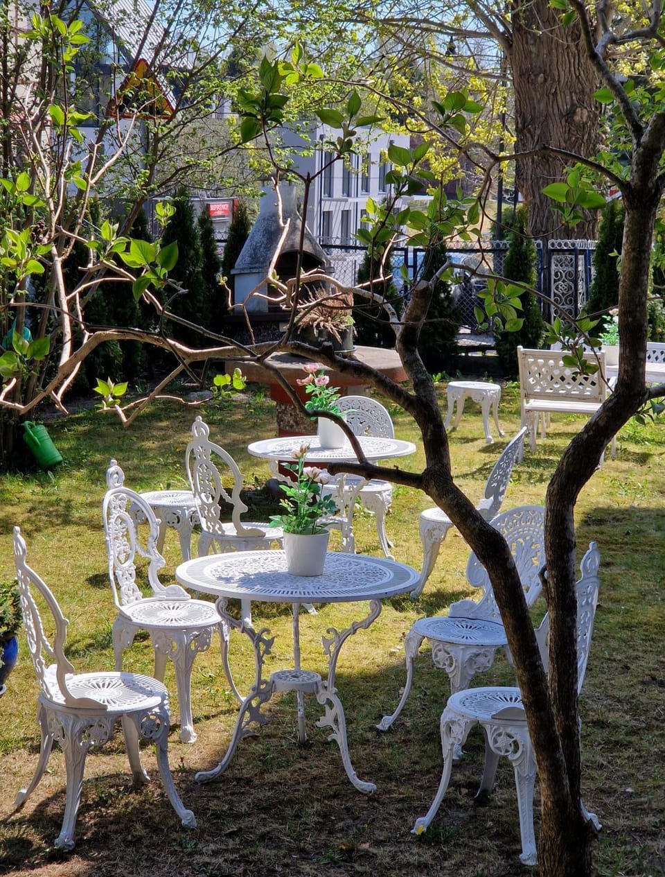 Garden, Seating area