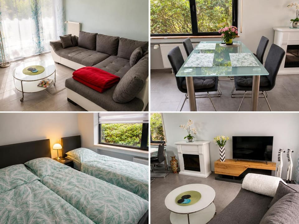 Living room, Dining area, Bedroom