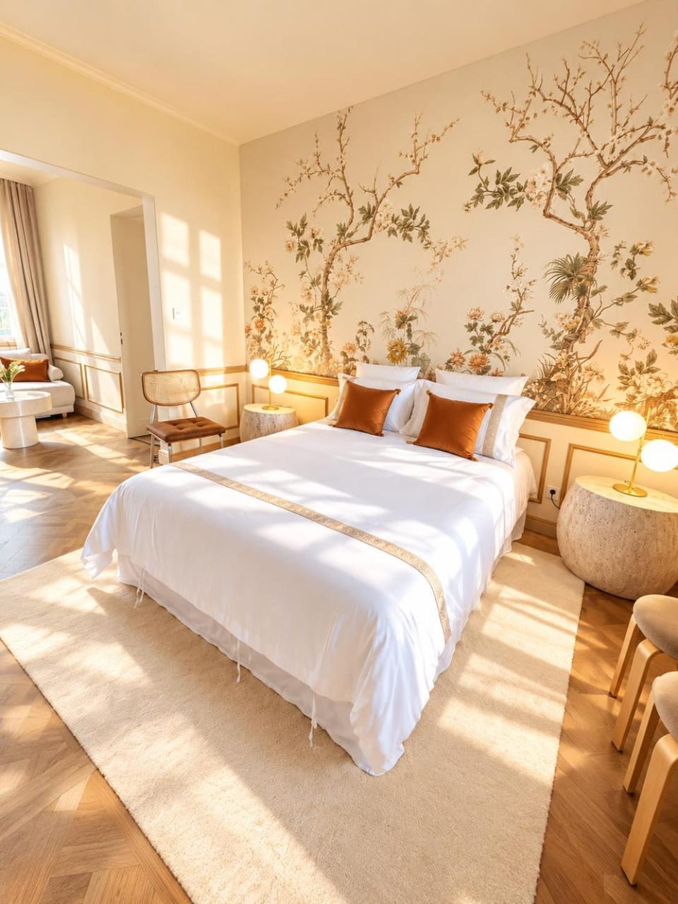 Photo of the whole room, Bedroom