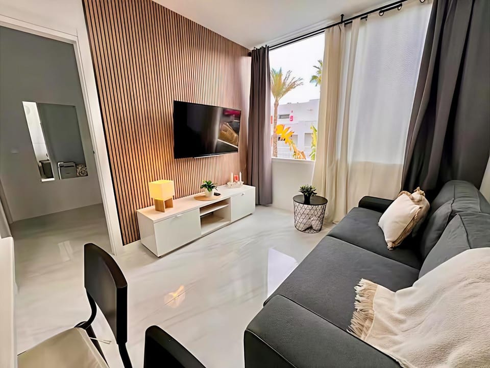 Living room, kitchen