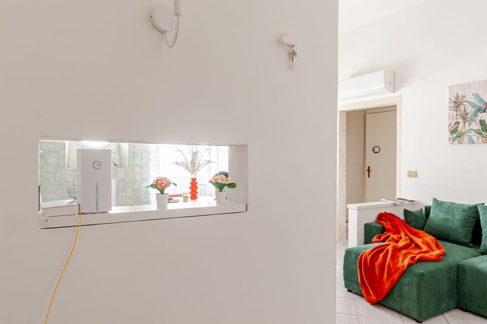 Living room, air conditioner