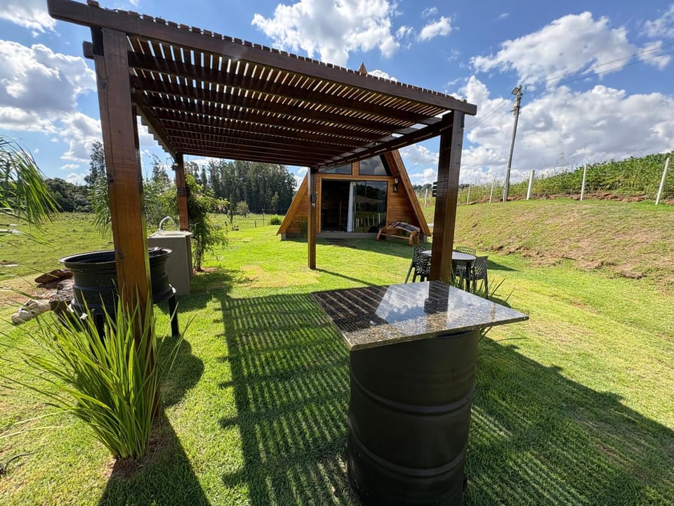 Sítio das Amoreiras- Cabana Chalet in State of Santa Catarina