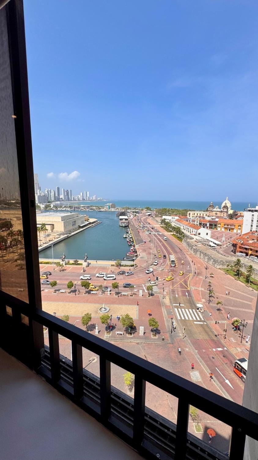Downtown 2BR - Unbeatable City Views Apartment in Cartagena