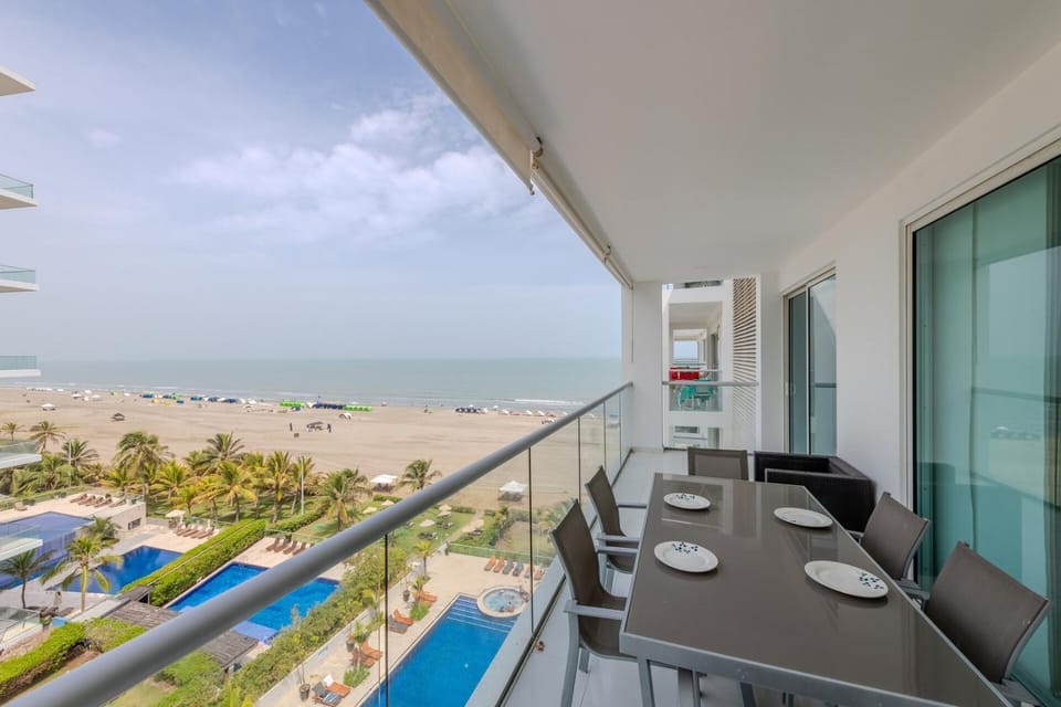 Ocean View & Beach Access – Family-Friendly, Beaut Apartment in La Boquilla
