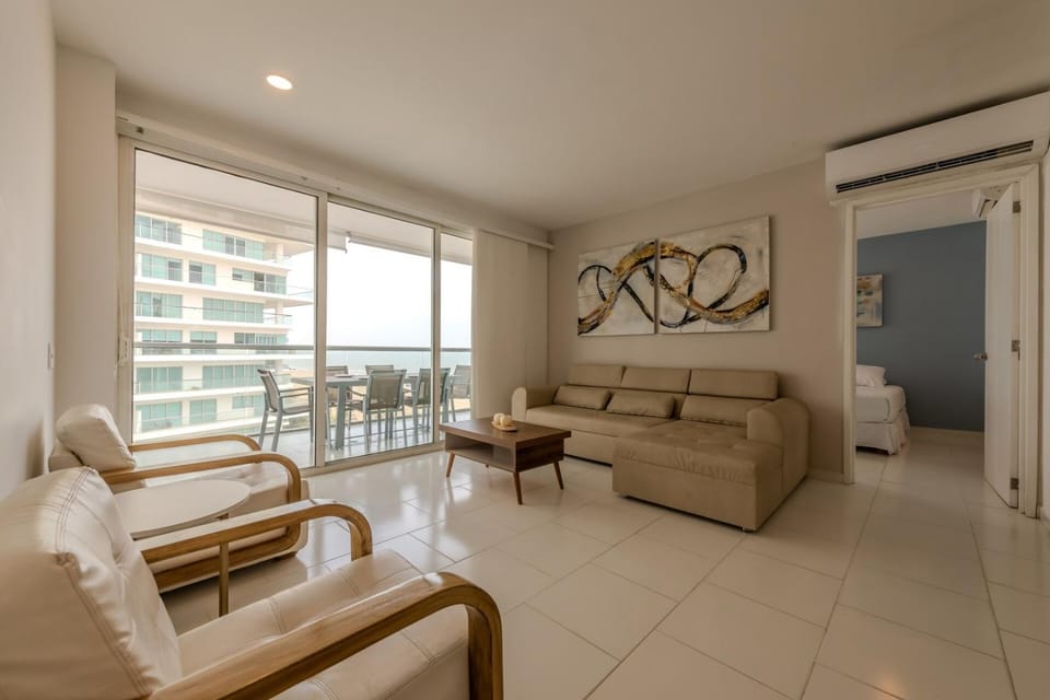 Ocean View & Beach Access – Family-Friendly, Beaut Apartment in La Boquilla