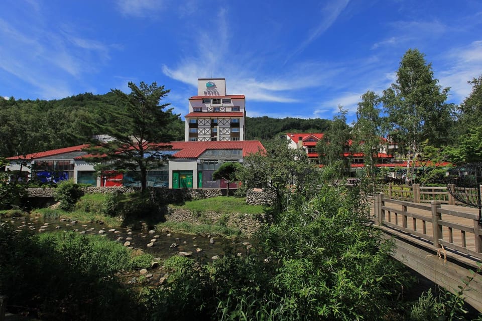 Property building, Garden view