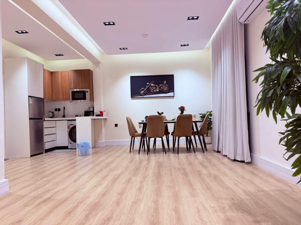 غرفتين نوم مع صال حي العقيق دخول ذاتي Apartment in Riyadh
