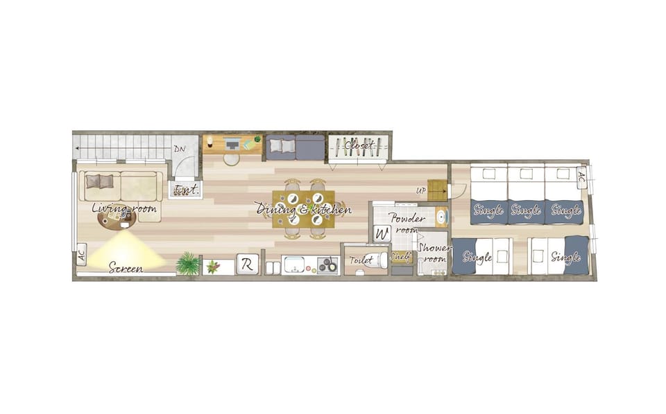 HOTEL Itsuki Apartment in Hiroshima Prefecture