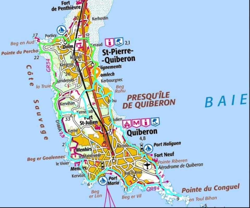 Studio des Marins Quiberon Port Haligen Apartment in Quiberon