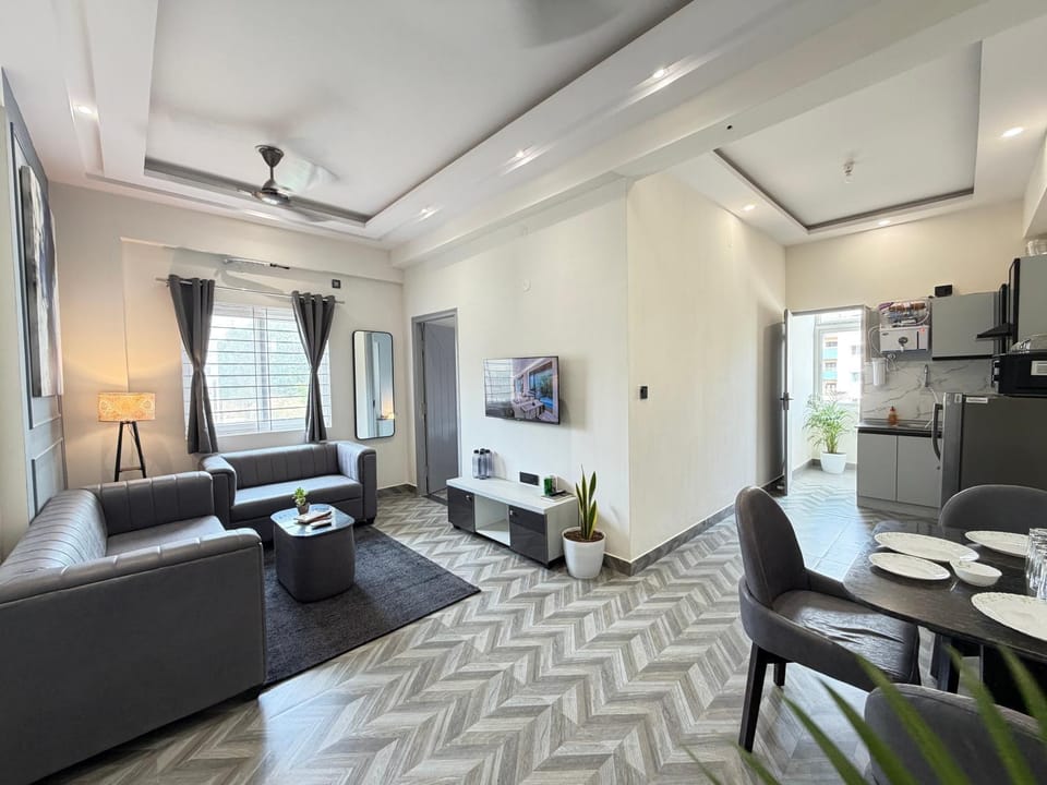 Living room, Dining area, kitchen