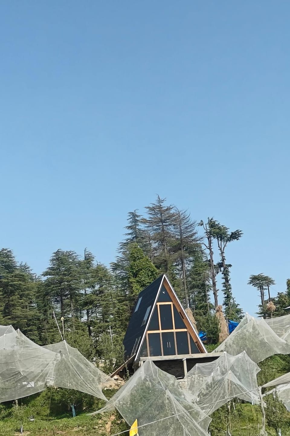 The pahari prism A-frame StarGazing cabin Cabin in Himachal Pradesh