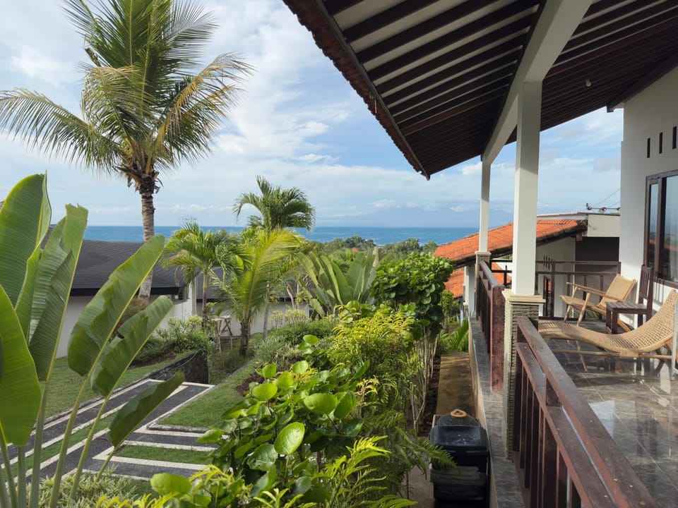 Garden, Balcony/Terrace, Garden view, Sea view