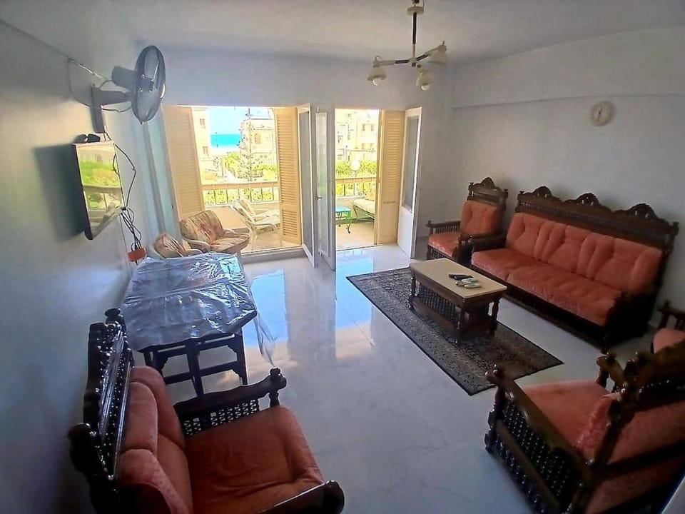 Badr village, 2BR beach view, first floor, second row on the beach Apartment in Egypt