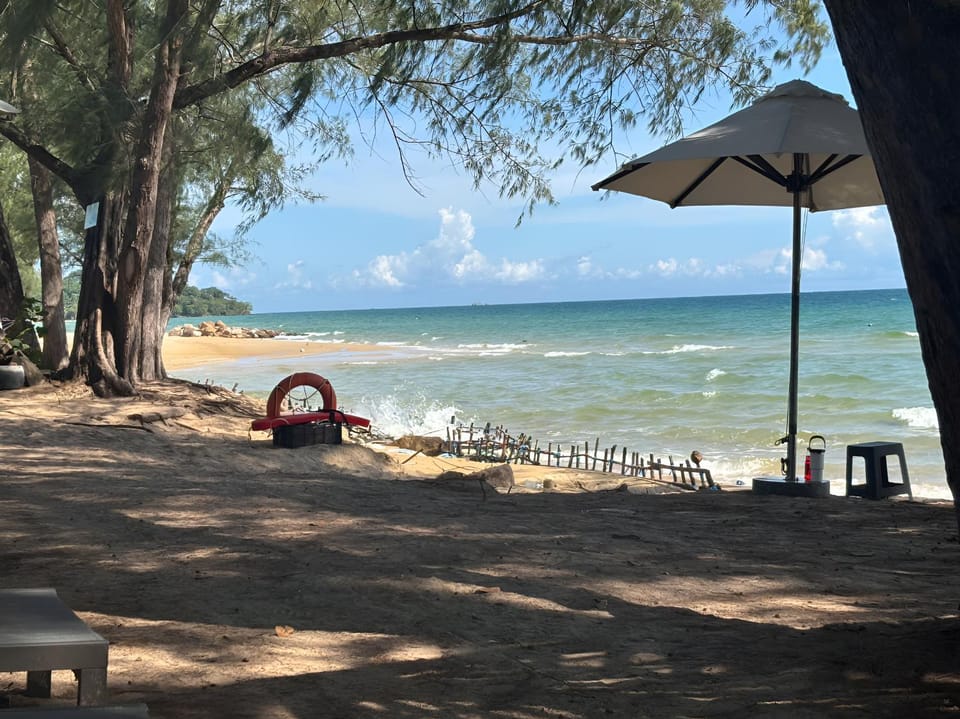 Nearby landmark, Day, Natural landscape, Beach, Sea view, sunbed
