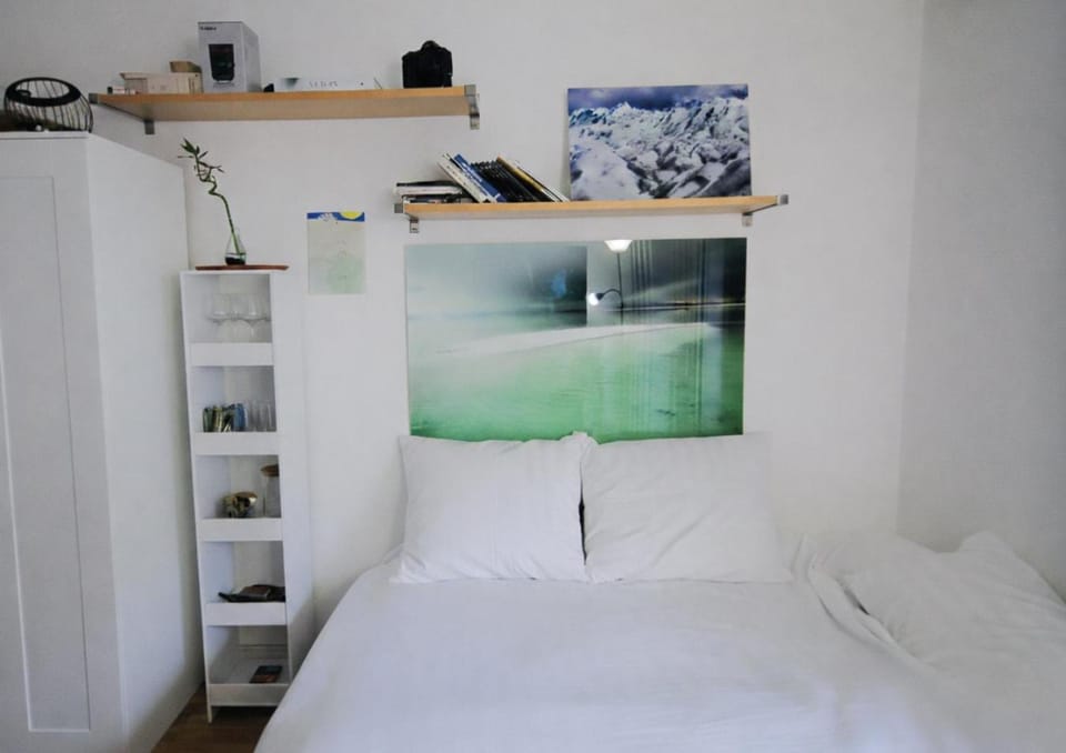 Communal lounge/ TV room, Bed, Photo of the whole room, Bedroom