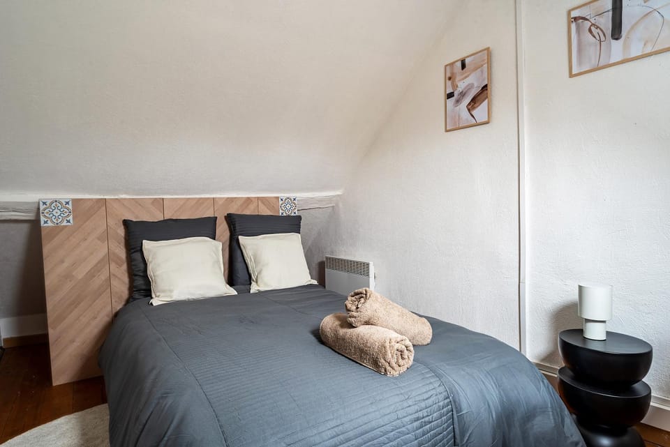 Renovated Duplex in the Heart of Romilly Apartment in Grand Est