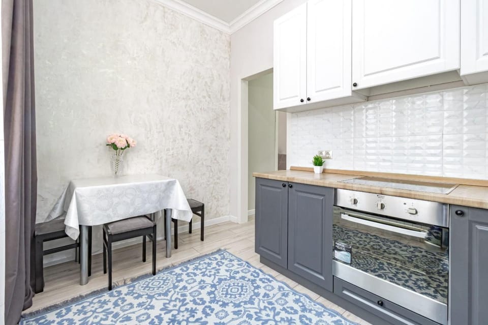 1-комнатная квартира в Центре левого берега в ЖК Алматау Apartment in Kazakhstan